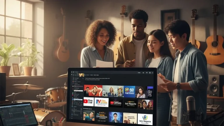 canais brasileiros ensino musical no Youtube